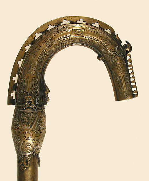 :Crozier of Saint Mura of Fahan County Donegal early 20th ce-16x12"(A3) Poster