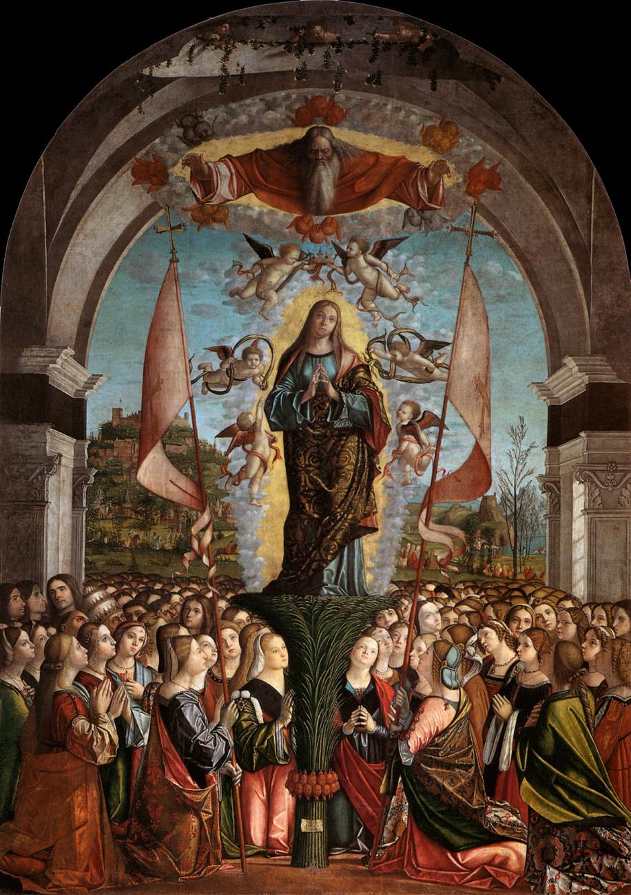 The Apotheosis of Saint Ursula, vintage artwork by Vittore Carpaccio, A3 (16x12") Poster Print