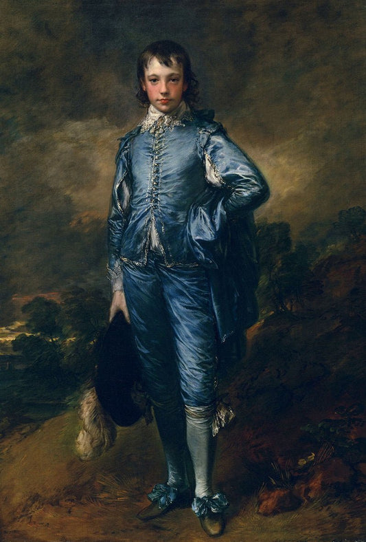 The Blue Boy by Thomas Gainsborough, vintage art, modern poster print