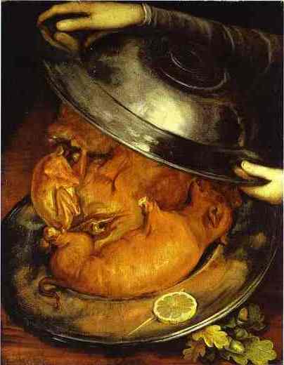 The Cook (down), vintage artwork by Giuseppe Arcimboldo, A3 (16x12") Poster Print