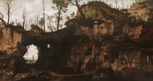 The Dawn of Civilization, vintage artwork by Cornelis van Dalem, A3 (16x12") Poster Print