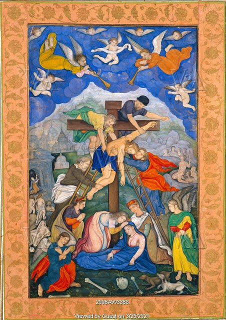 The Deposition from the Cross by Unknown, vintage art, modern poster print