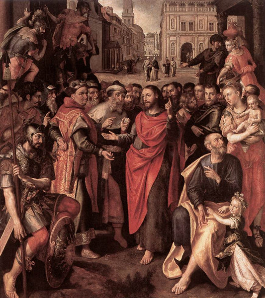 The Emperor's Toil, vintage artwork by Maarten de Vos, A3 (16x12") Poster Print