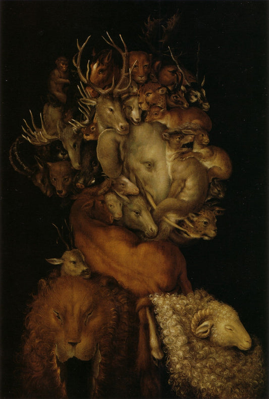 The Four Elements ~ Earth, vintage artwork by Giuseppe Arcimboldo, A3 (16x12") Poster Print