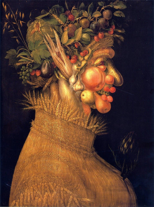 The Four Seasons (Original Series) 02 - Summer, vintage artwork by Giuseppe Arcimboldo, A3 (16x12") Poster Print