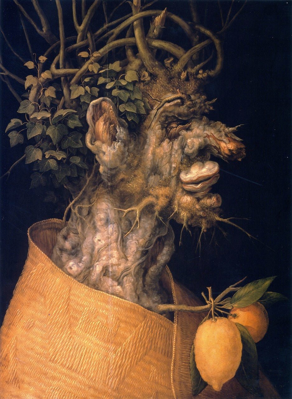 The Four Seasons (Original Series) 04 - Winter, vintage artwork by Giuseppe Arcimboldo, A3 (16x12") Poster Print