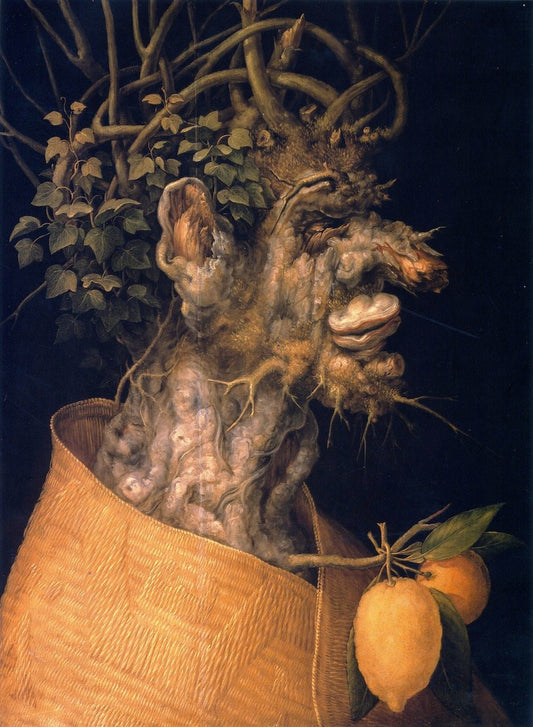 The Four Seasons (Original Series) 04 - Winter, vintage artwork by Giuseppe Arcimboldo, A3 (16x12") Poster Print