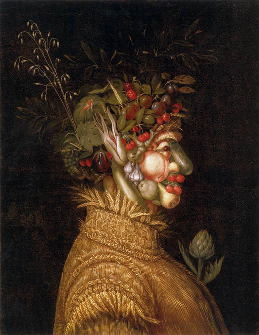 The Four Seasons (Second Series) 02 - Summer, vintage artwork by Giuseppe Arcimboldo, A3 (16x12") Poster Print