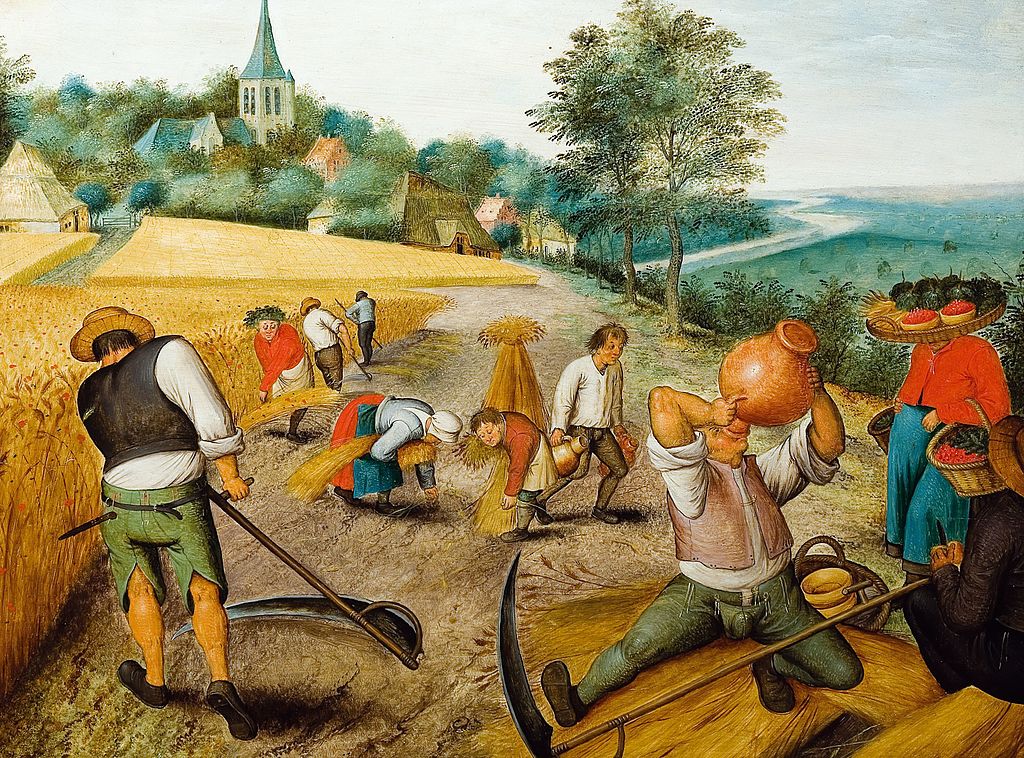 The Four Seasons, Summer, vintage artwork by Pieter Brueghel the Younger, A3 (16x12") Poster Print