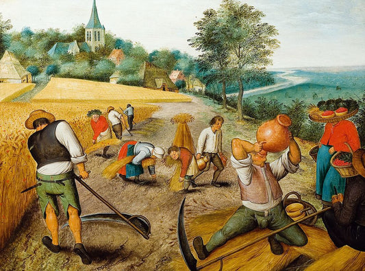 The Four Seasons, Summer, vintage artwork by Pieter Brueghel the Younger, A3 (16x12") Poster Print