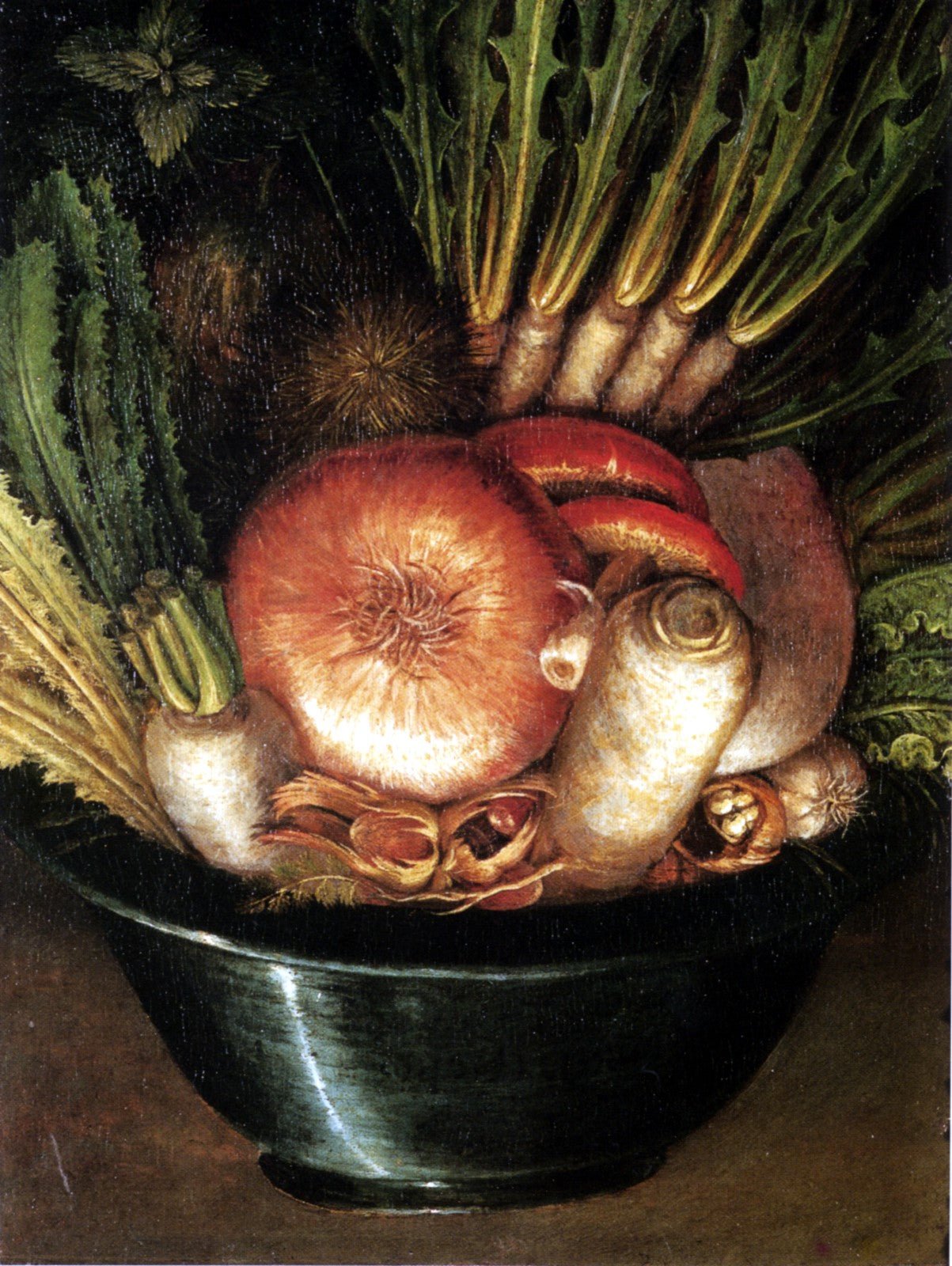 The Gardener (down), vintage artwork by Giuseppe Arcimboldo, A3 (16x12") Poster Print