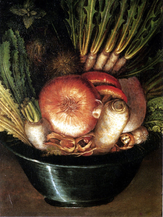 The Gardener (down), vintage artwork by Giuseppe Arcimboldo, A3 (16x12") Poster Print