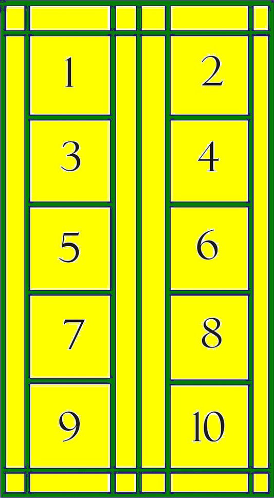 The Gates to Paradise ~ Scheme, vintage artwork by Lorenzo Ghiberti, A3 (16x12") Poster Print