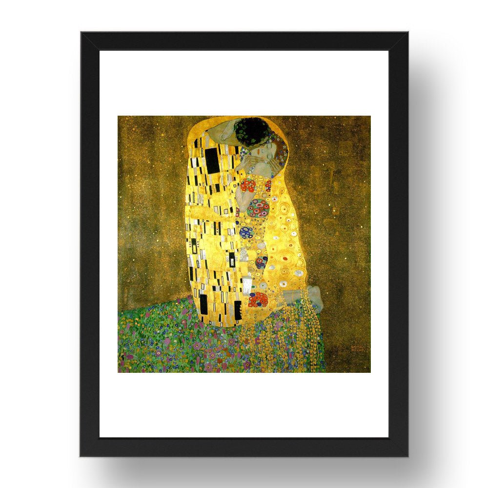 The Kiss 1907 1908 by Gustav Klimt, 17x13" Frame