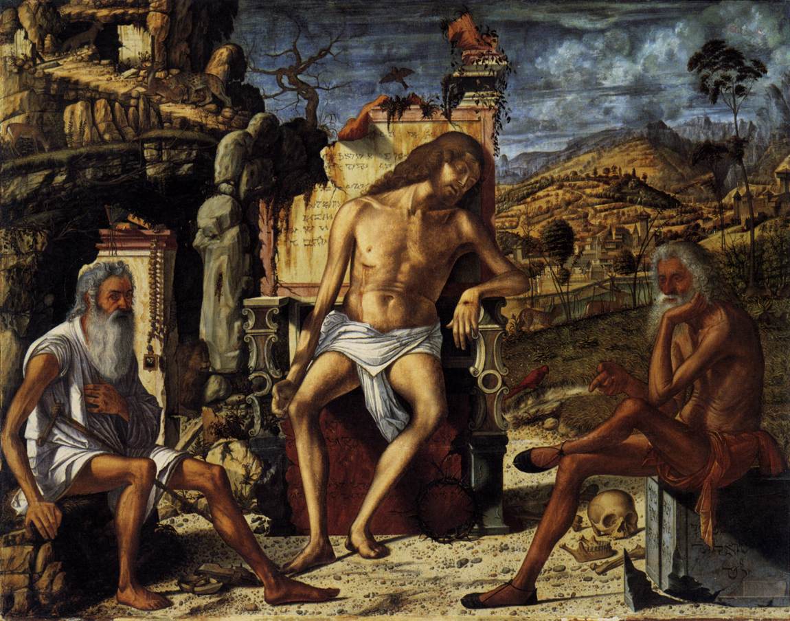 The Meditation on the Passion, vintage artwork by Vittore Carpaccio, A3 (16x12") Poster Print