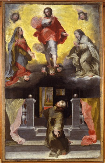 The Pardon of Assisi, vintage artwork by Federico Barocci, A3 (16x12") Poster Print