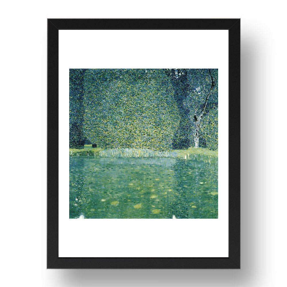The Park of Schloss Kammer am Attersee 1910 by Gustav Klimt, 17x13" Frame