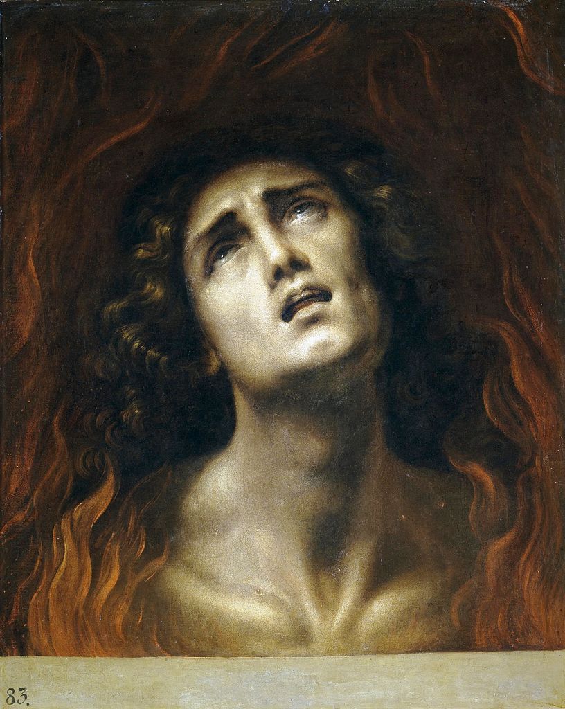 The Penitent Soul, vintage artwork by Francisco Ribalta, A3 (16x12") Poster Print