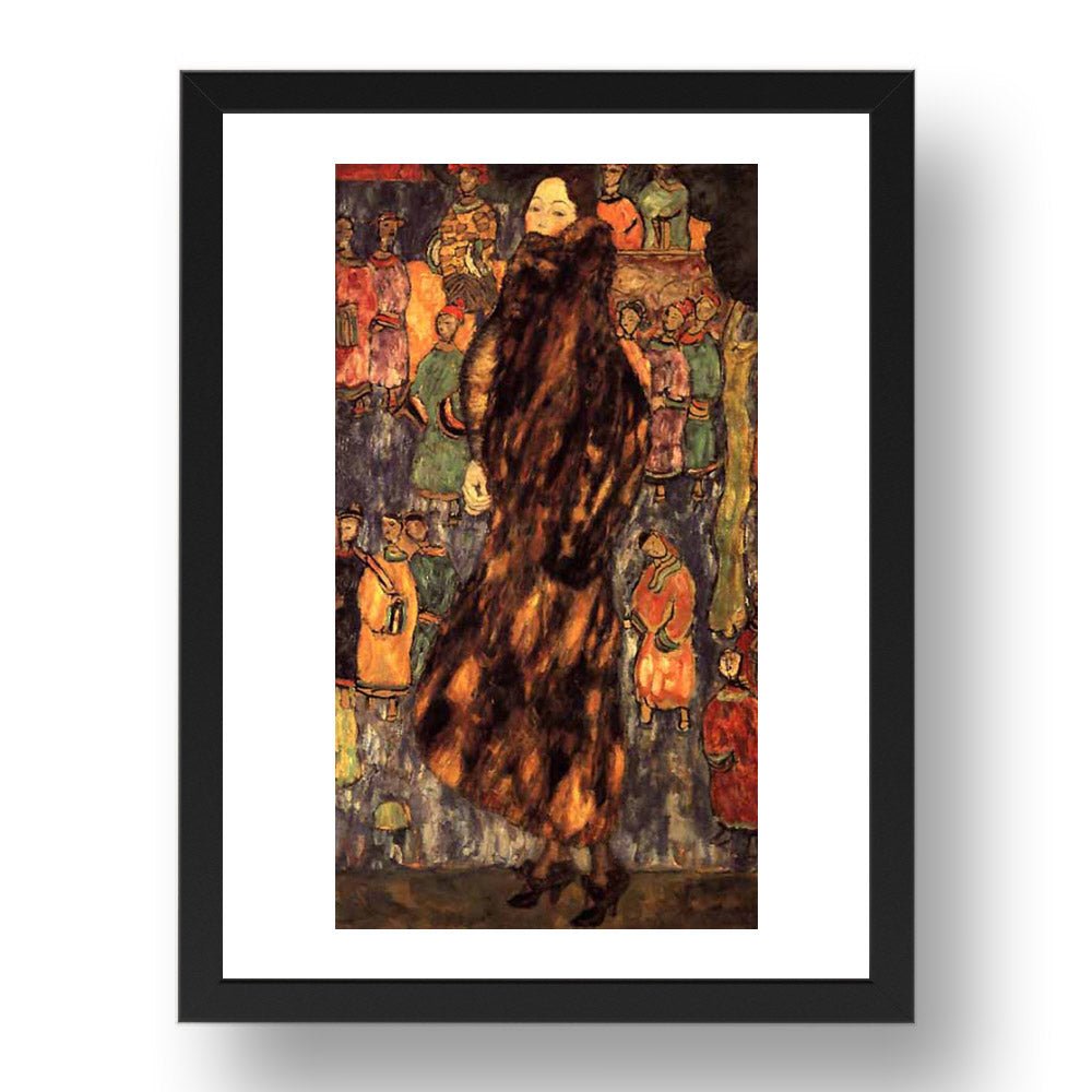 The Polecat Fur 1916 1918 by Gustav Klimt, 17x13" Frame