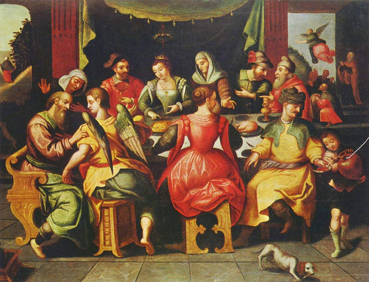 The Story of Tobias, vintage artwork by Franz Francken the Elder, A3 (16x12") Poster Print