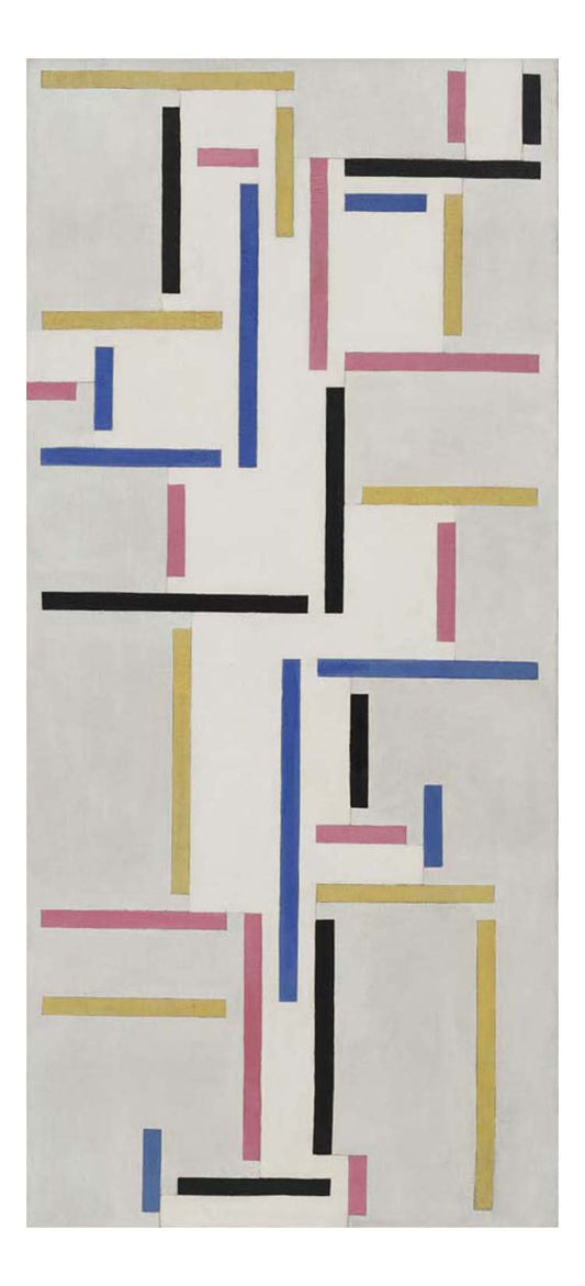 Theo van Doesburg - Rhythm of a Russian Dance, 16x12" (A3) Poster Print