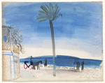 The Palm,  1923 by Raoul Dufy, vintage landscape seascape art, 16X12"(A3) Poster Print
