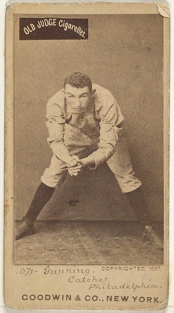 Thomas Francis Gunning Catcher Philadelphia from the Old Ju-16x12"(A3) Poster