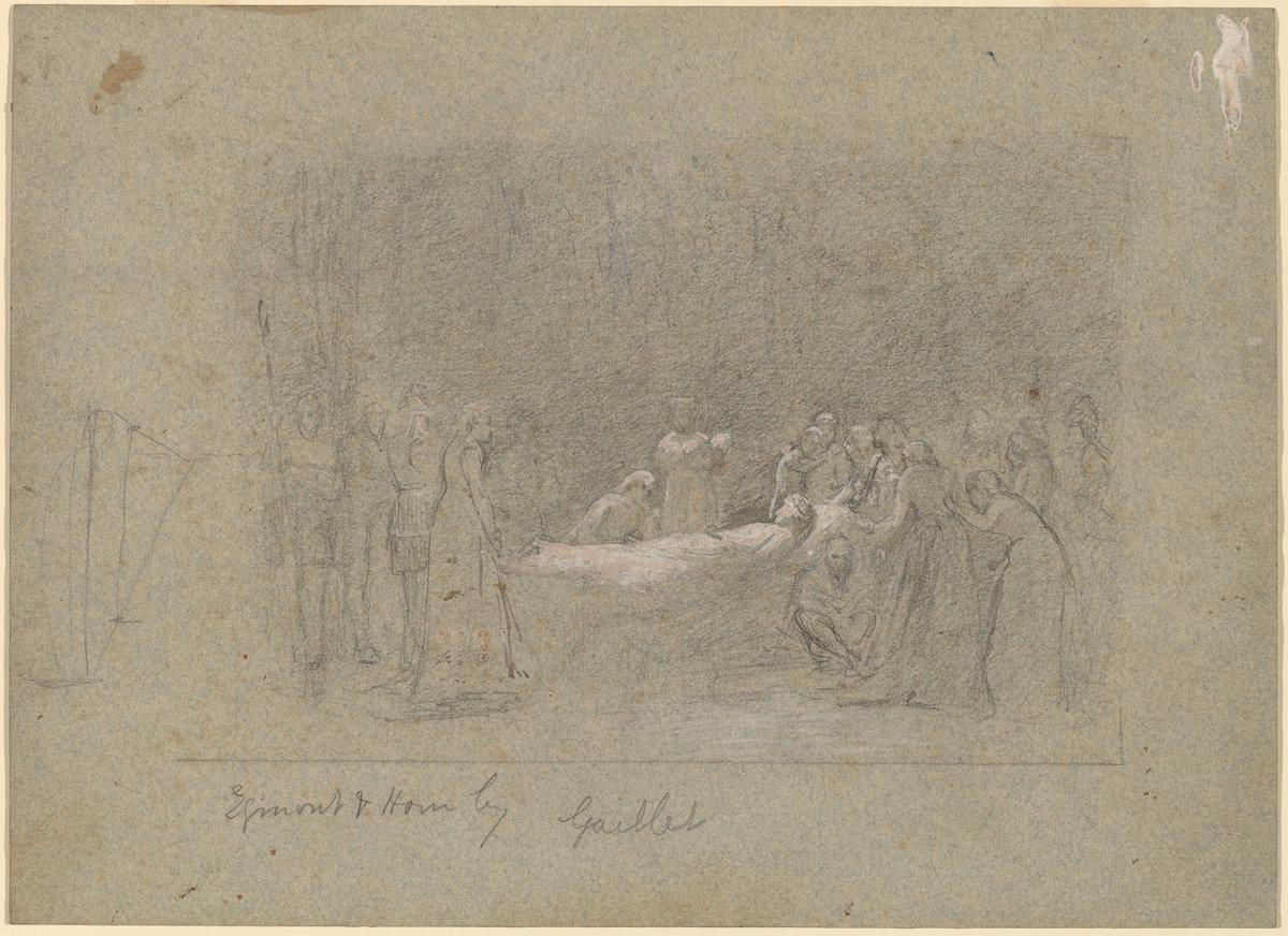 Thomas Hovenden after Bernard Gaillot:Egmont and Hoorn,16x12"(A3) Poster