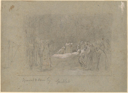 Thomas Hovenden after Bernard Gaillot:Egmont and Hoorn,16x12"(A3) Poster