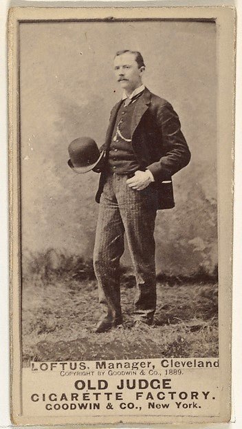 Thomas Joseph "Tom" Loftus Manager Cleveland from the Old J-16x12"(A3) Poster