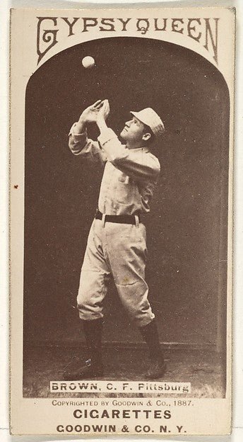 Thomas "Tom" Tarlton Brown Center Field Pittsburgh from the-16x12"(A3) Poster