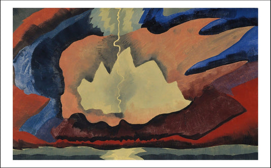 Thunder Shower 1940 by Arthur Dove by Arthur Dove, vintage art, modern poster print