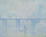 charing cross bridge by C. Monet, 1899, 12x8" (A4) Poster