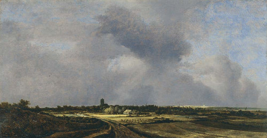 view of naarden by Jacob Isaacksz van Ruisdael, 12x8" (A4) Poster