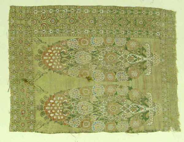 :Fragment of Sash dated A.H. 1236/A.D. 1820-16x12"(A3) Poster