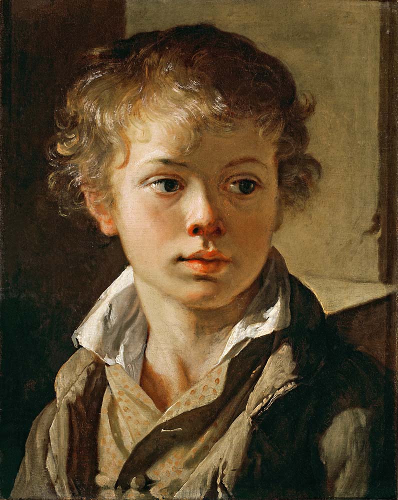 portrait of a v tropinin by Vasily Tropinin, 12x8" (A4) Poster