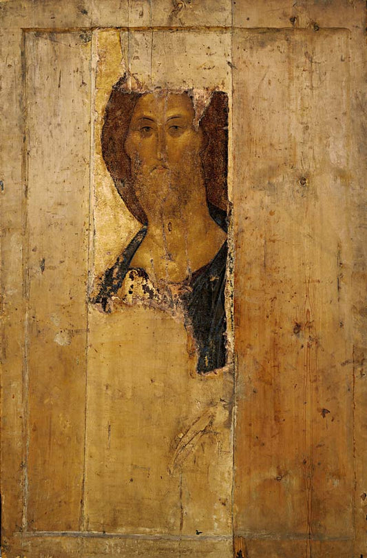 saviour from deisus chin by Andrey Rublev, 12x8" (A4) Poster