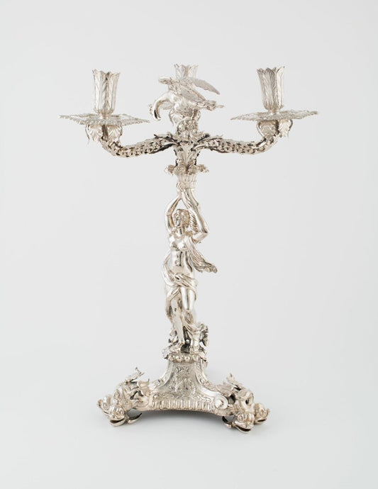 Tripod Candelabrum by  Probably London, England, 23x16"( A2 size) Poster Print