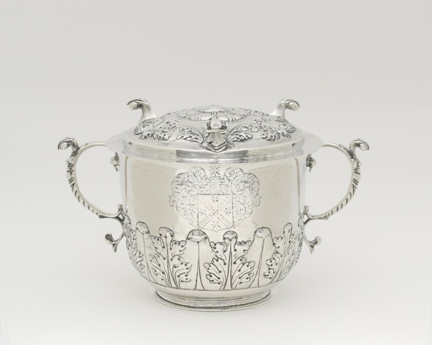 Two-Handled Covered Cup by  Cornelius Kierstede, 23x16"( A2 size ) Poster Print