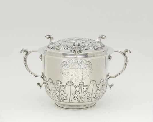 Two-Handled Covered Cup by  Cornelius Kierstede, 23x16"( A2 size ) Poster Print