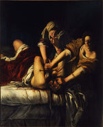 judith and holofernes by Artemisia Gentleschi, 12x8" (A4) Poster