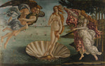 the birth of venus by Sandro Botticelli, 1483-85, 12x8" (A4) Poster