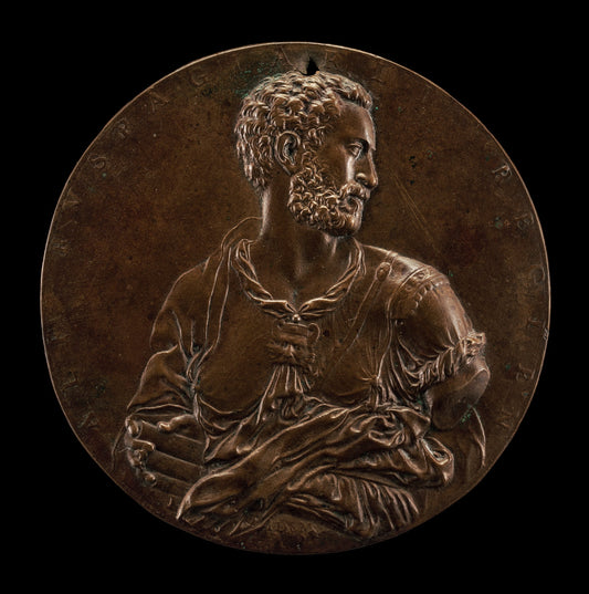Self-Portrait by Alfonso Ruspagiari (Emilian, 1521 - 1576), 16X12"(A3)Poster Print