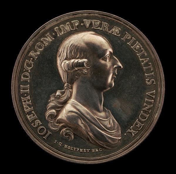 Joseph II, 1741-1790, Holy Roman Emperor 1765 [obverse] by Johann Georg Holtzhey (Dutch, 1729 - 1808), 16X12"(A3)Poster Print