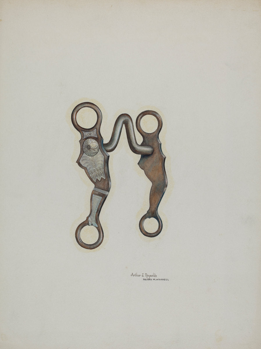 Bit by Arthur P. Reynolds and Harry Mann Waddell (American, active c. 1935), 16X12"(A3)Poster Print