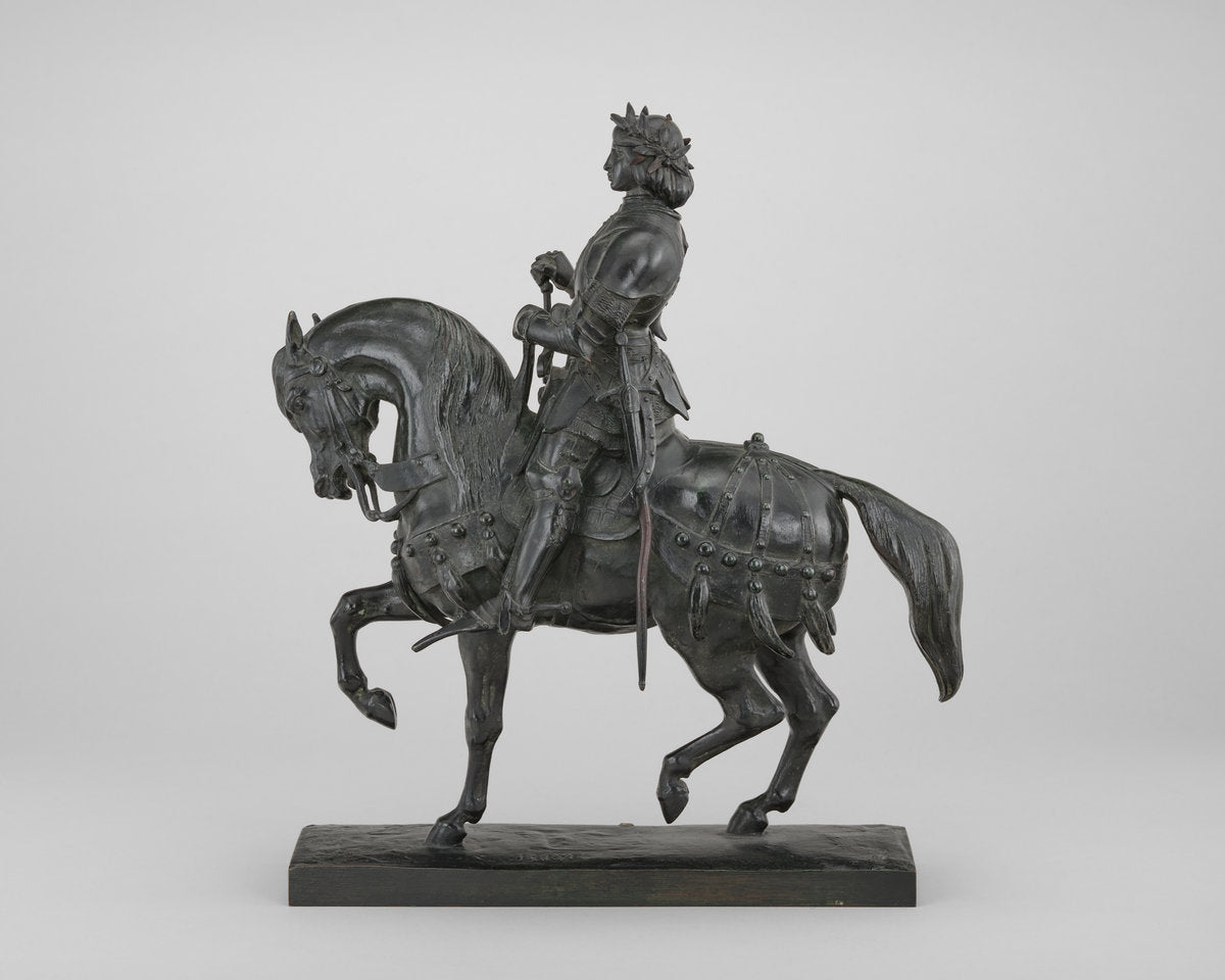 Charles VII Victorious by Antoine-Louis Barye (French, 1795 - 1875), 16X12"(A3)Poster Print