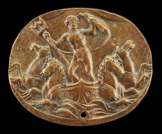 late 15th century by North Italian or Florentine 15th Century (Neptune), 16X12"(A3)Poster Print
