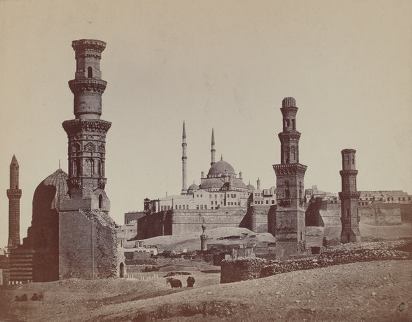 Tombs of Mamelukes by James Robertson (British, 1813 - 1888), 16X12"(A3)Poster Print