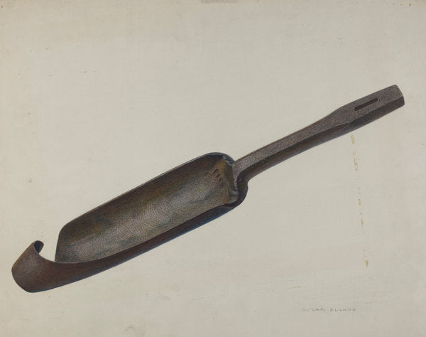 Pump Stock Reamer by Oscar Bluhme (American, active c. 1935), 16X12"(A3)Poster Print