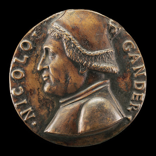 bronze//Cast hollow by Style of Niccolò Fiorentino (Nicolò Gander), 16X12"(A3)Poster Print
